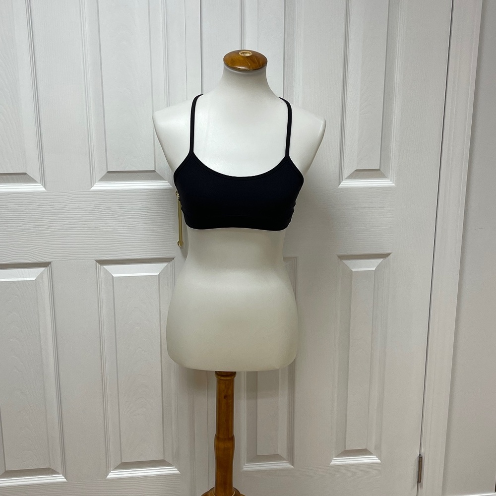 Lululemon Athletica Black Bra -  No Size Tag / Yes Dot Tag